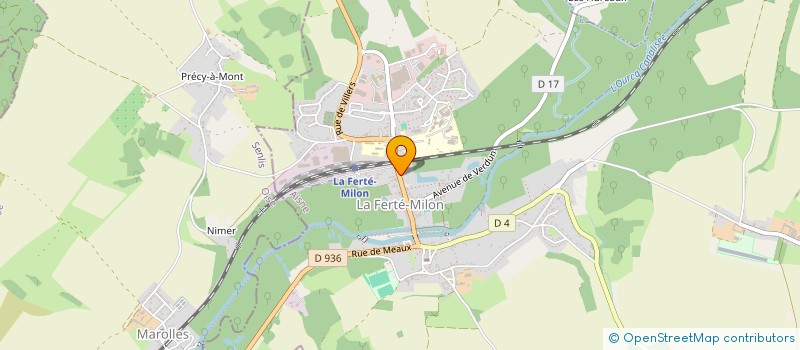 localisation de l'entreprise MADAME ANNE MOYON  LA FERTE-MILON