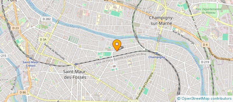 localisation de l'entreprise MADAME ANNE MUNOS à SAINT-MAUR-DES-FOSSES