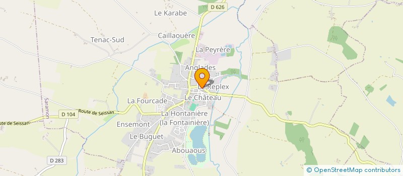 localisation de l'entreprise MADAME ANNE MUTH à SARAMON