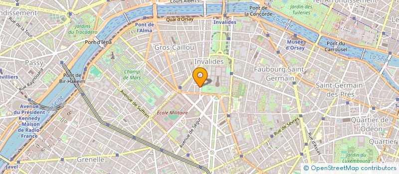 localisation de l'entreprise MADAME ANNE MUXEL  PARIS