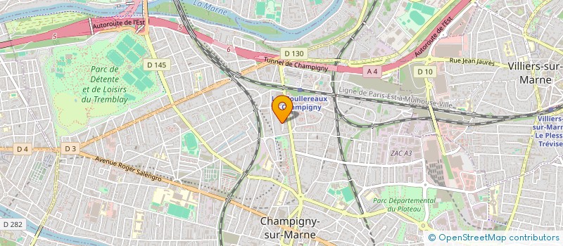 localisation de l'entreprise MADAME ANNE N'GBESSO à CHAMPIGNY-SUR-MARNE