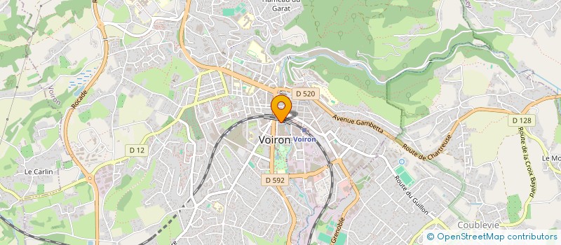 localisation de l'entreprise MADAME ANNE NANTERME à VOIRON