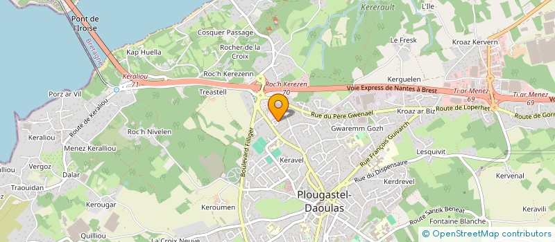 localisation de l'entreprise MADAME ANNE NEGRI  PLOUGASTEL-DAOULAS