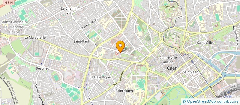 localisation de l'entreprise MADAME ANNE NGUYEN LEGLINEL à CAEN