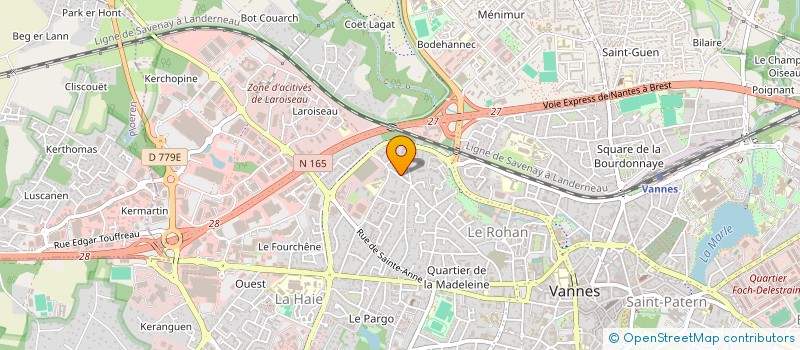 localisation de l'entreprise MADAME ANNE NICOLAS à VANNES