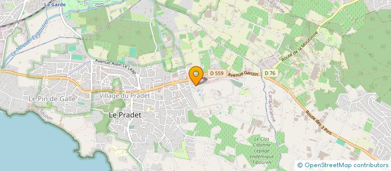 localisation de l'entreprise MADAME ANNE NOCUS  HYERES