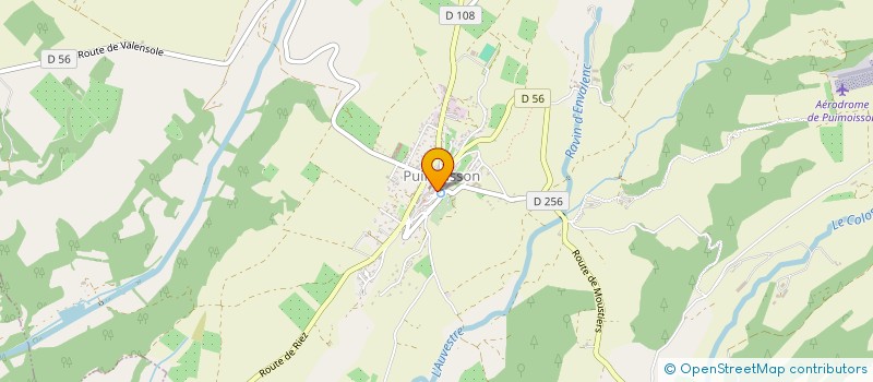 localisation de l'entreprise MADAME ANNE NONIN  PUIMOISSON