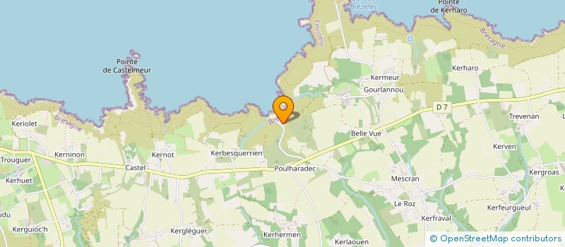 localisation de l'entreprise MADAME ANNE NORMANT à CLEDEN-CAP SIZUN