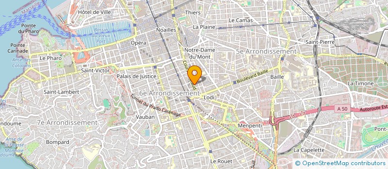 localisation de l'entreprise MADAME ANNE NOTO à MARSEILLE