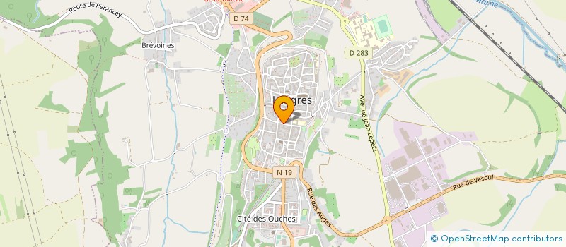 localisation de l'entreprise MADAME ANNE NOVIANT à LANGRES