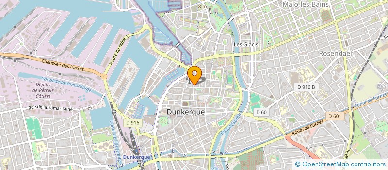 localisation de l'entreprise MADAME ANNE NYBELEN à DUNKERQUE