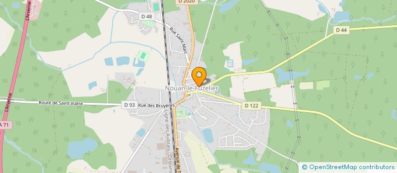 localisation de l'entreprise MADAME ANNE OBENGON  NOUAN-LE-FUZELIER