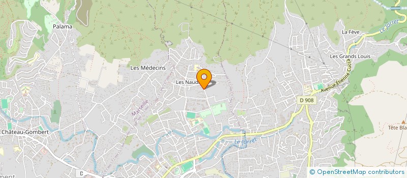 localisation de l'entreprise MADAME ANNE OHLMANN  PLAN-DE-CUQUES