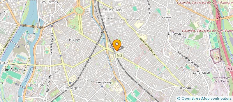 localisation de l'entreprise MADAME ANNE OLIVIA BIRAMBEN à TOULOUSE