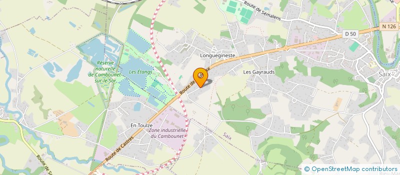 localisation de l'entreprise MADAME ANNE OLOMBEL  SAIX