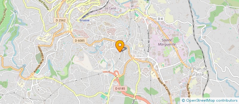 localisation de l'entreprise MADAME ANNE OMNES à GRASSE
