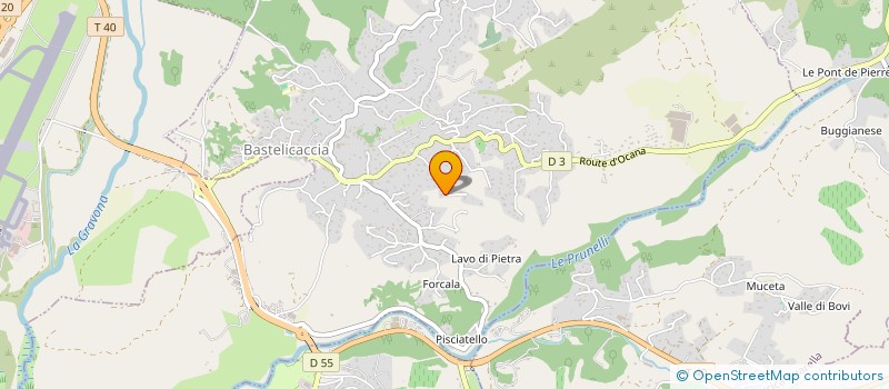 localisation de l'entreprise MADAME ANNE ORSINI à BASTELICACCIA