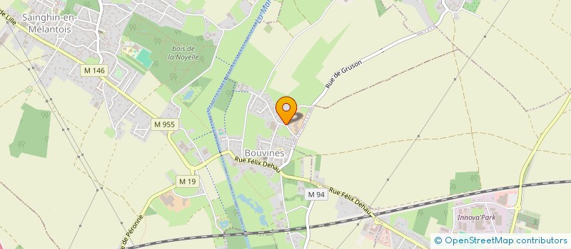 localisation de l'entreprise MADAME ANNE OUSSELIN  BOUVINES