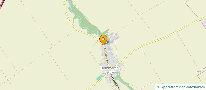 localisation de l'entreprise MADAME ANNE PAILLEY  DOMMARTIN-LETTREE