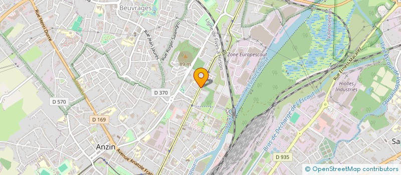 localisation de l'entreprise MADAME ANNE PALLATIN  ANZIN