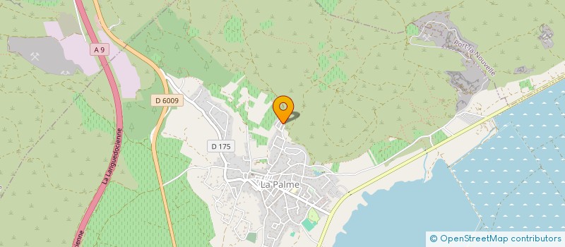 localisation de l'entreprise MADAME ANNE PALLEROLS  LA PALME