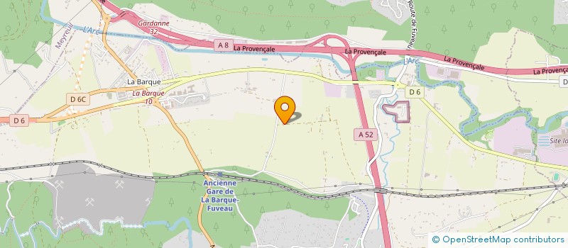 localisation de l'entreprise MADAME ANNE PAMPUZAC  FUVEAU