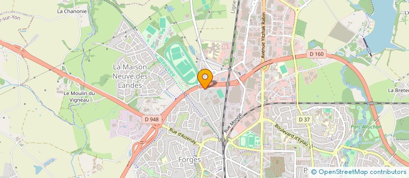 localisation de l'entreprise MADAME ANNE PAPIN à ROCHE SUR YON (LA)