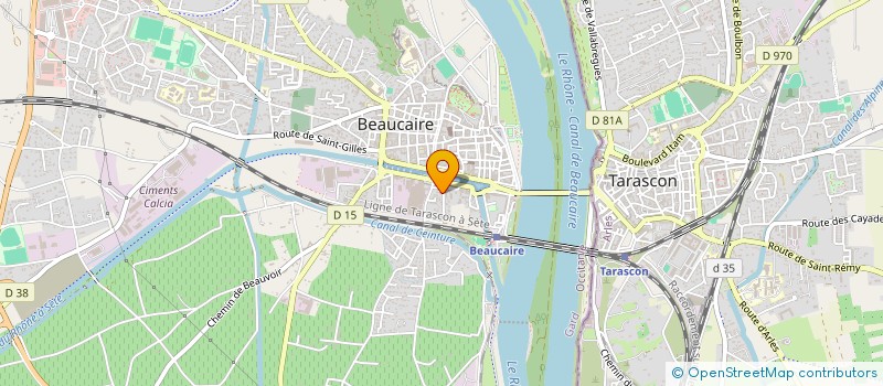 localisation de l'entreprise MADAME ANNE PARDAILLAN à BEAUCAIRE