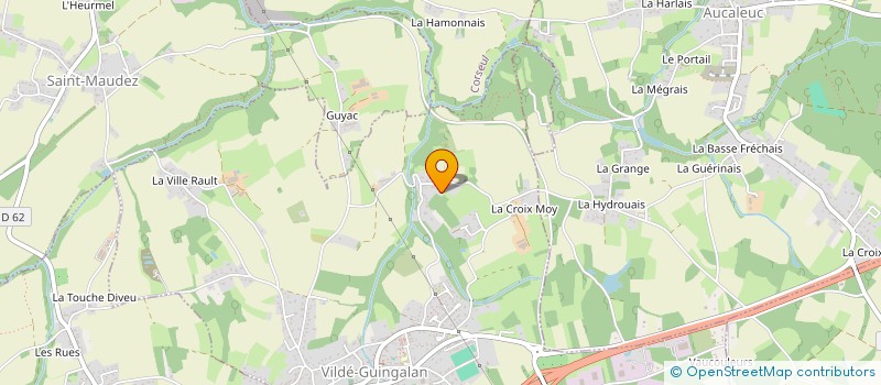 localisation de l'entreprise MADAME ANNE PARSONS  VILDE-GUINGALAN