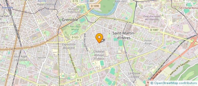 localisation de l'entreprise MADAME ANNE-PASCALE FLANET à GRENOBLE