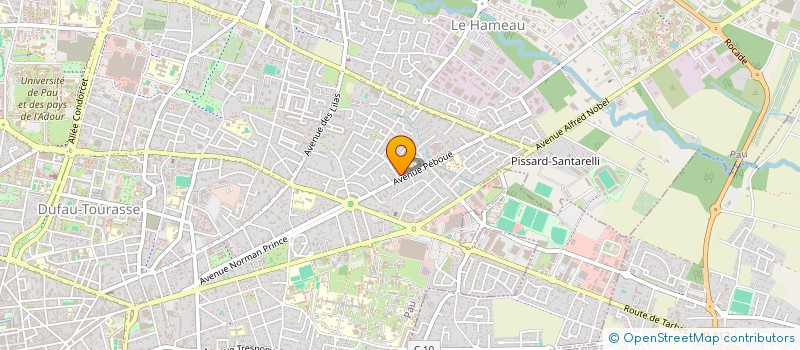 localisation de l'entreprise MADAME ANNE PASCAUD à PAU