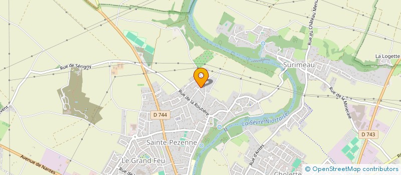 localisation de l'entreprise MADAME ANNE PASQUEREAU à NIORT