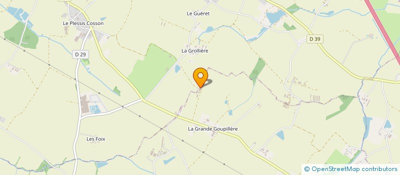 localisation de l'entreprise MADAME ANNE PASQUIER  ESSARTS-EN-BOCAGE