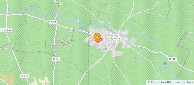 localisation de l'entreprise MADAME ANNE PATAU  PEPIEUX