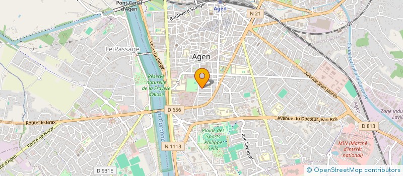 localisation de l'entreprise MADAME ANNE PATUREAU  AGEN