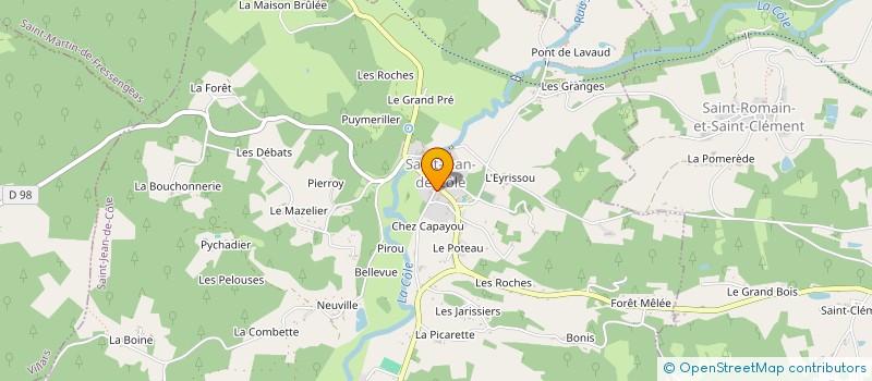 localisation de l'entreprise MADAME ANNE PAULE DE AZEVEDO à SAINT-JEAN-DE-COLE