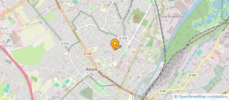 localisation de l'entreprise MADAME ANNE PAULETTE EUGENI DERASSE  ANZIN