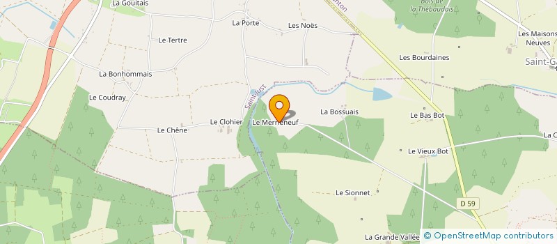 localisation de l'entreprise MADAME ANNE PAULINE DARCY  LANGON