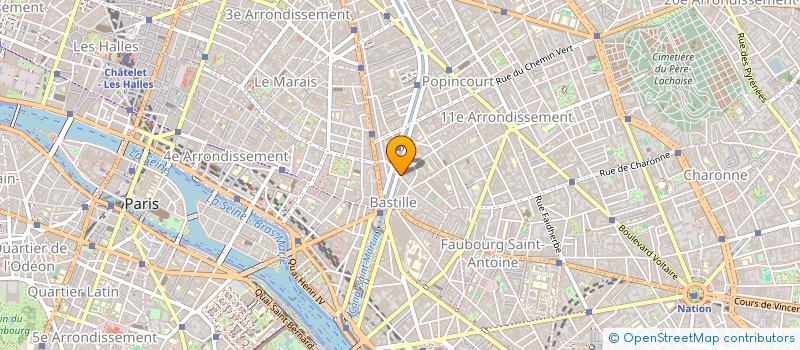 localisation de l'entreprise MADAME ANNE-PAULINE MAISANI  PARIS