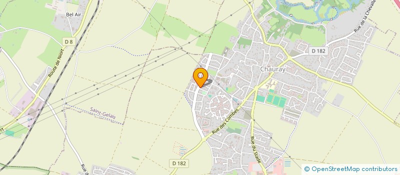 localisation de l'entreprise MADAME ANNE PEIGNON  CHAURAY