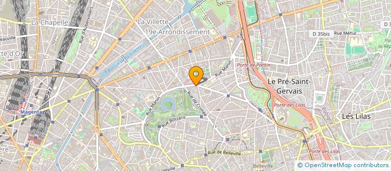 localisation de l'entreprise MADAME ANNE PELGRAIN DE LESTANG  PARIS