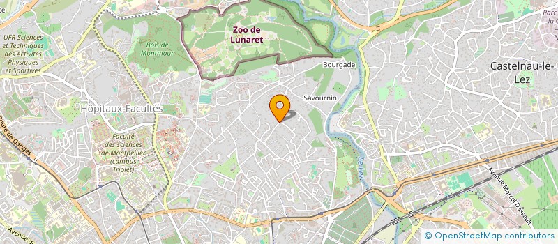 localisation de l'entreprise MADAME ANNE PELISSIER à MONTPELLIER