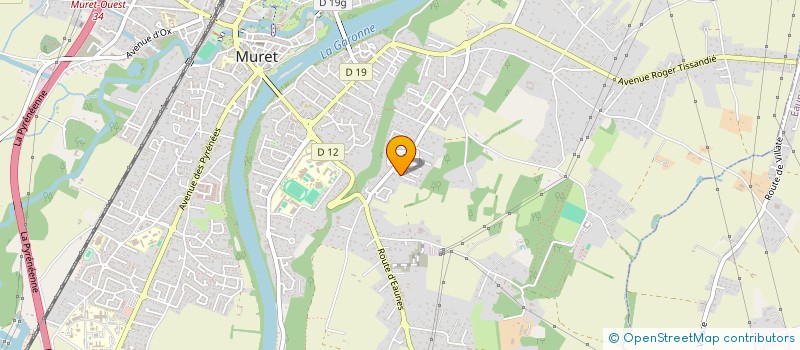 localisation de l'entreprise MADAME ANNE PENICAULT à MURET