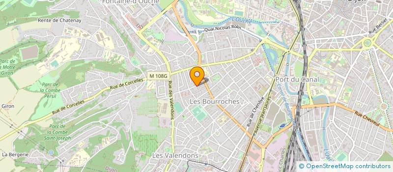 localisation de l'entreprise MADAME ANNE PENKALLA à DIJON