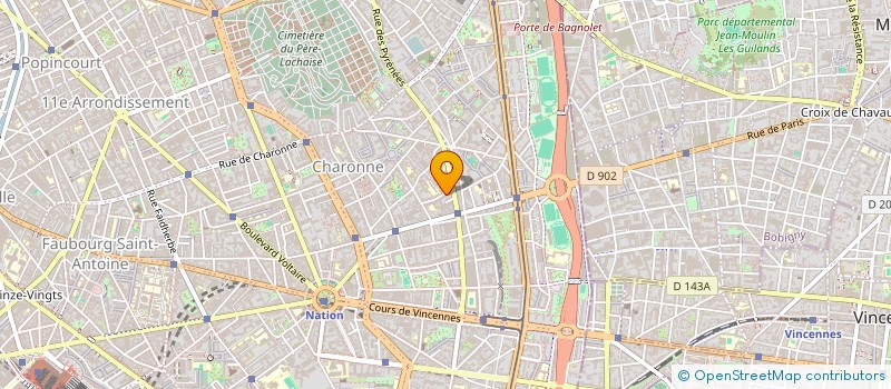 localisation de l'entreprise MADAME ANNE PERETTE  PARIS