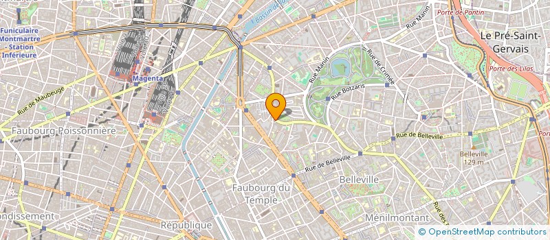 localisation de l'entreprise MADAME ANNE PEREZ  PARIS