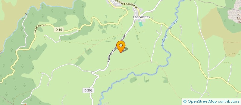 localisation de l'entreprise MADAME ANNE PERICHON  LE BEAGE