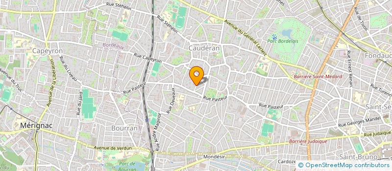 localisation de l'entreprise MADAME ANNE PERISSAT  BORDEAUX