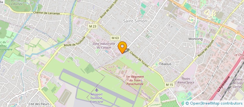 localisation de l'entreprise MADAME ANNE PERRIER à TOULOUSE