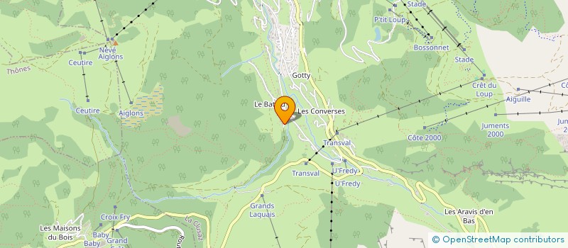 localisation de l'entreprise MADAME ANNE PERRILLAT-AMEDE à LA CLUSAZ